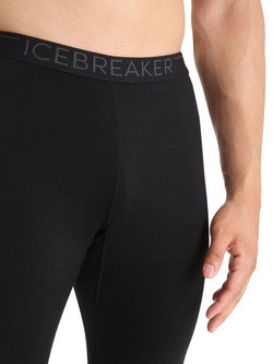 Legginsy termiczne Icebreaker 200 Oasis czarne