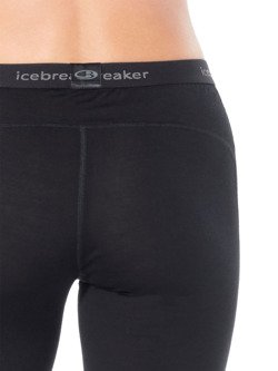 Legginsy termoaktywne damskie Icebreaker 200 Oasis czarne