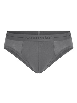 Slipy męskie Icebreaker Anatomica Briefs szare