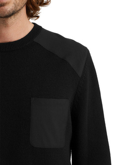 Sweter męski Icebreaker Barein Crewe Sweater czarny