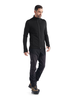 Bluza Icebreaker Quantum III LS Zip czarna