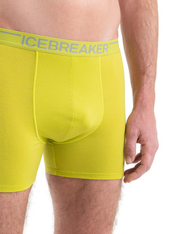 Bokserki Icebreaker Anatomica Boxers żółte