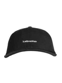 Czapka Icebreaker 6 Panel Hat czarna