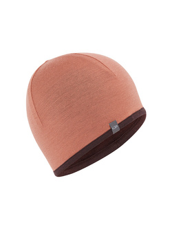 Czapka Icebreaker Pocket Hat różowo-brązowa