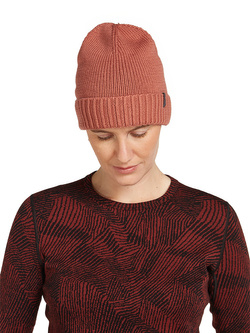 Czapka Icebreaker Vela Cuff Beanie różowa