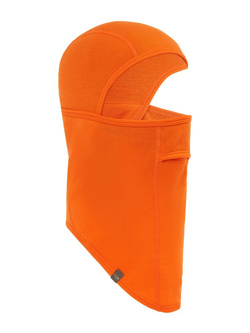 Kominiarka termoaktywna unisex Icebreaker Apex Balaclava pomarańczowa