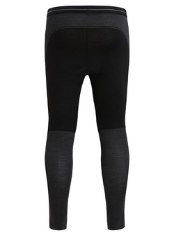 Legginsy Icebreaker ZoneKnit czarno-szare