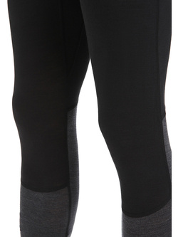 Legginsy Icebreaker ZoneKnit czarno-szare