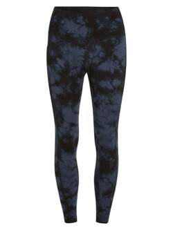 Legginsy termoaktywne damskie z wysokim stanem Icebreaker Merino 260 Fastray 25 Cloud Dye granatowo-czarne