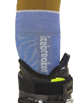 Skarpety Icebreaker Ski+ Medium OTC  Mountain Contour niebiesko-szare