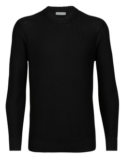 Sweter męski Icebreaker Waypoint Crewe Sweater czarny